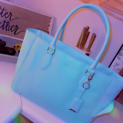 Blush  Insulated Wine Tote With Bottle Opener Keychain 