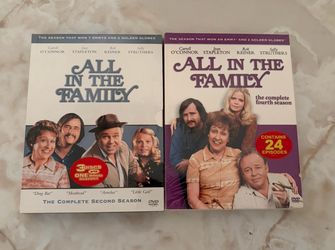 All in the Family - The Complete Second & Fourth Season 2 + 4 (DVD, 2003) SEALED