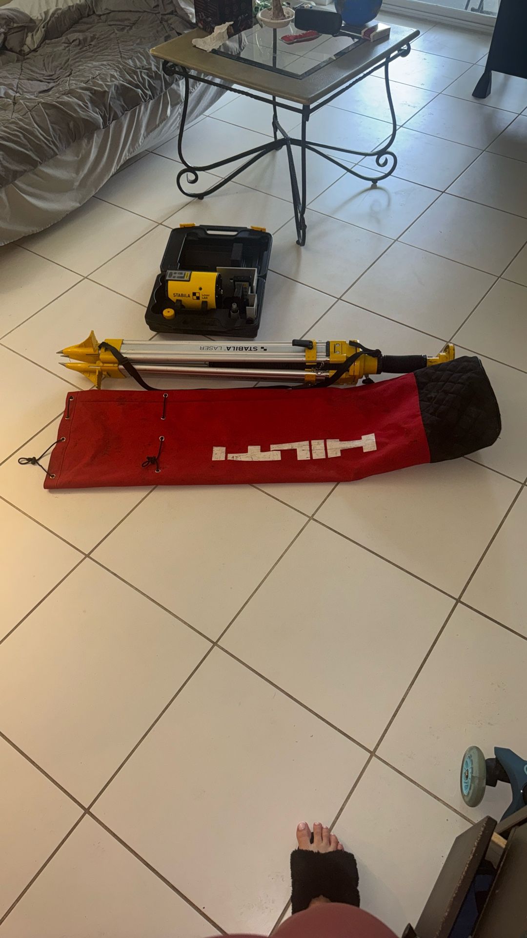 STABILA Rotating Laser + Tripod