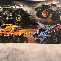 HUGE Monster Jam Lego Set