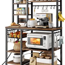 Baker Rack/coffee Bar With Power Outlets