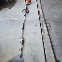 Stihl Pole Saw And Trimmer.  250 Each 