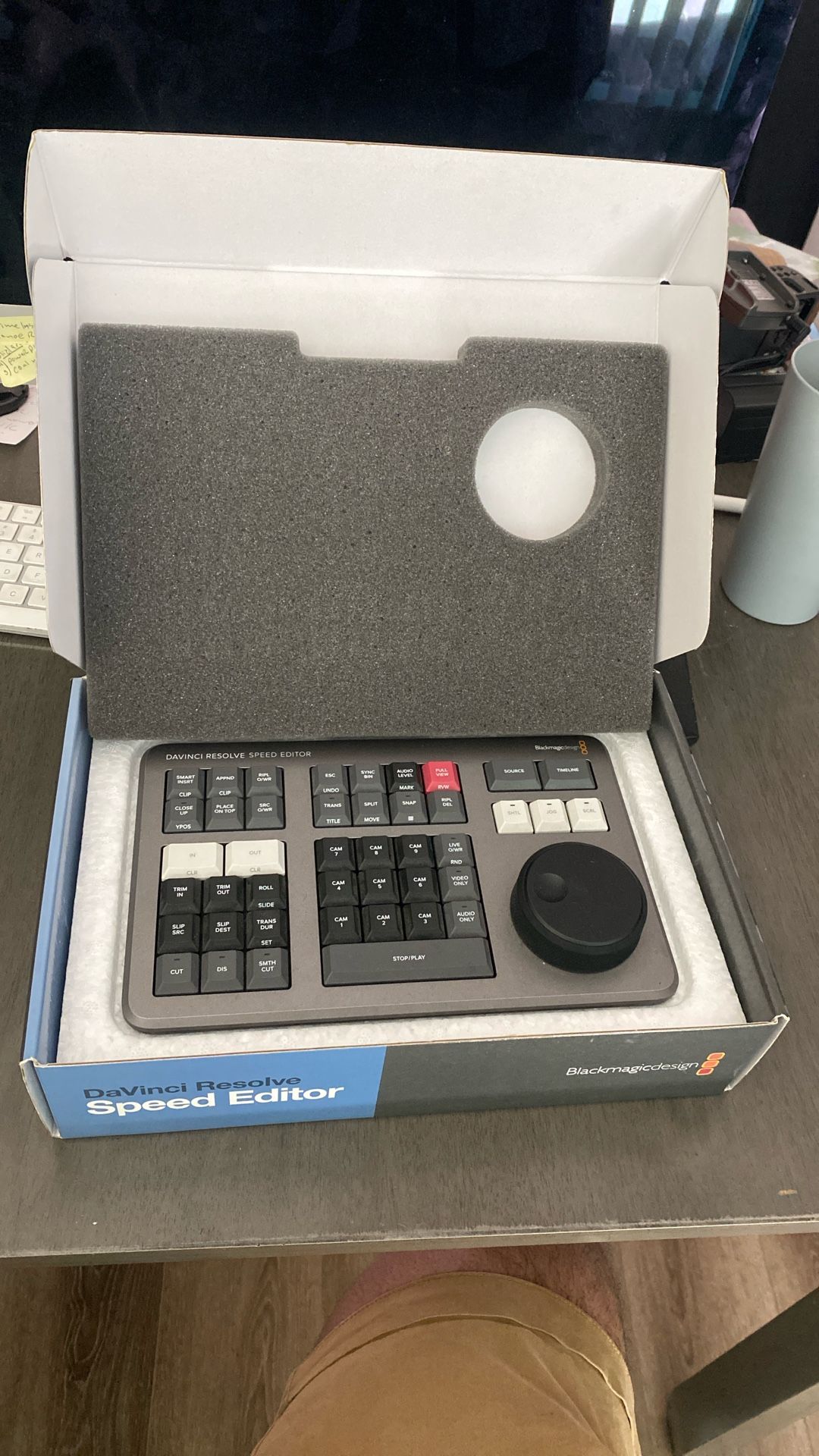 DaVinci Resolve Speed editor 