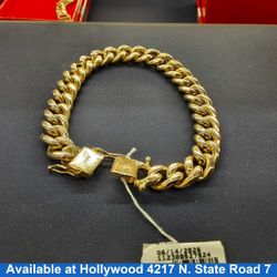 Bracelet - Yellow Gold 14k (.585) 25.5 grams 9 inch