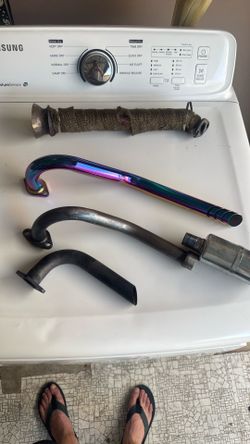 Mini bike exhaust pipes