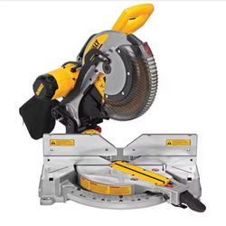 DEWALT 15 Amp Corded 12 in. Compound Double Bevel Miter Saw