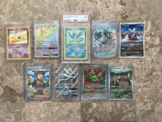 LOT OF POKEMON CARDS (up for cash or fair trades)