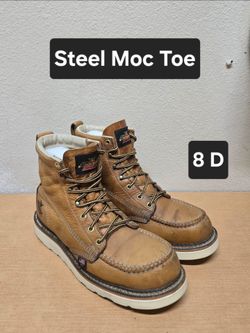 Thorogood work boots sz 8 D STEEL TOE