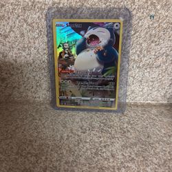 Snorlax Illustrationion Rare 