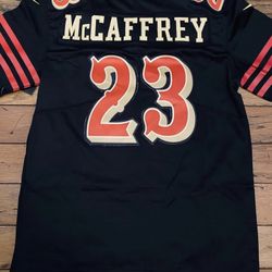 McCaffrey #23 Black Rivalry Women And Youth Jerseys 