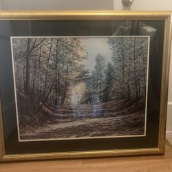 Large Picture in Beautiful Frame