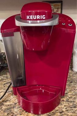 Keurig K40 single serve K-cup Brewing System pod coffee maker, Burgundy