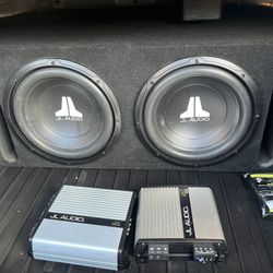 Subwoofer And Amps 