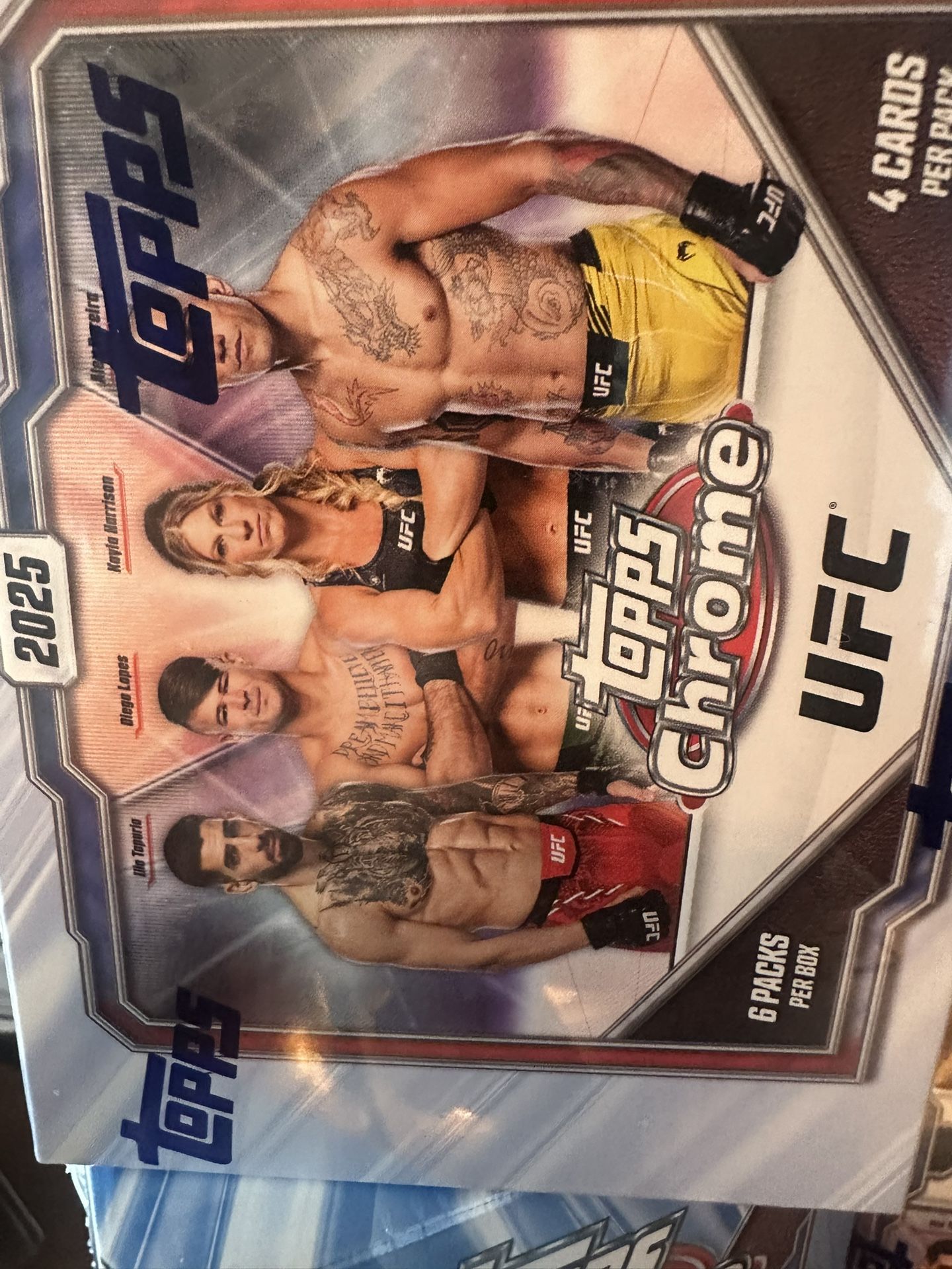 Topps chrome UFC 2025 Blaster 