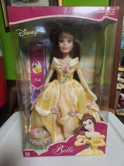 Disney Princess Belle Porcelain Doll in Box