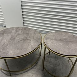 Coffee Table And Side Table