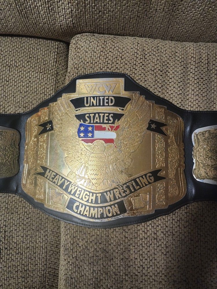 Wcw United States Championship And Signed