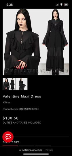 Valentine Maxi dress