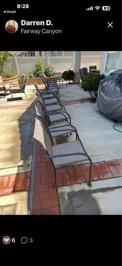 Patio chairs