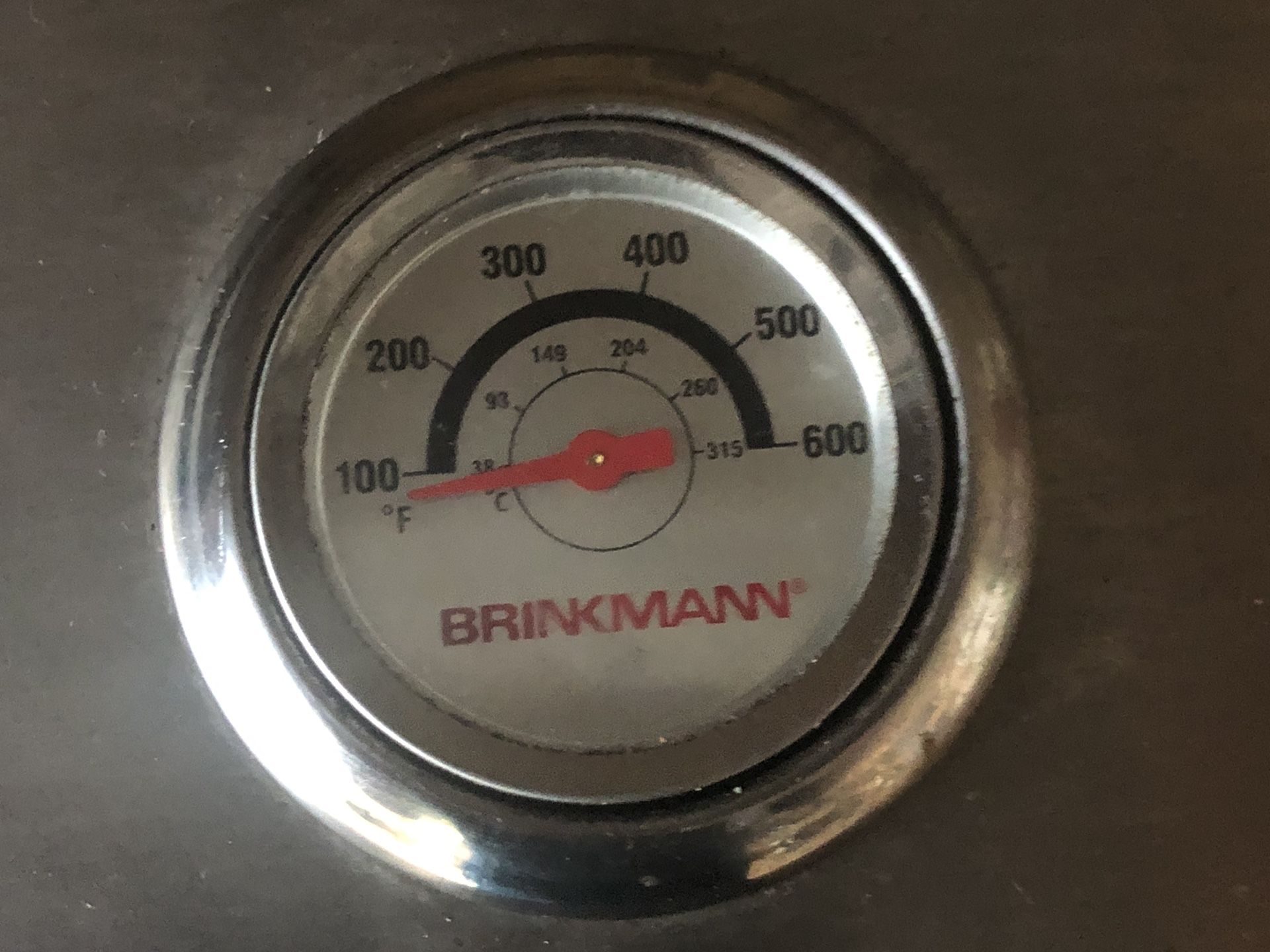 brinkmann elite dual sear gas grill with Home Depot gas exchange