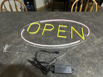 Open sign