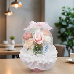 Acrylic Ball Flower Balloon 💜
