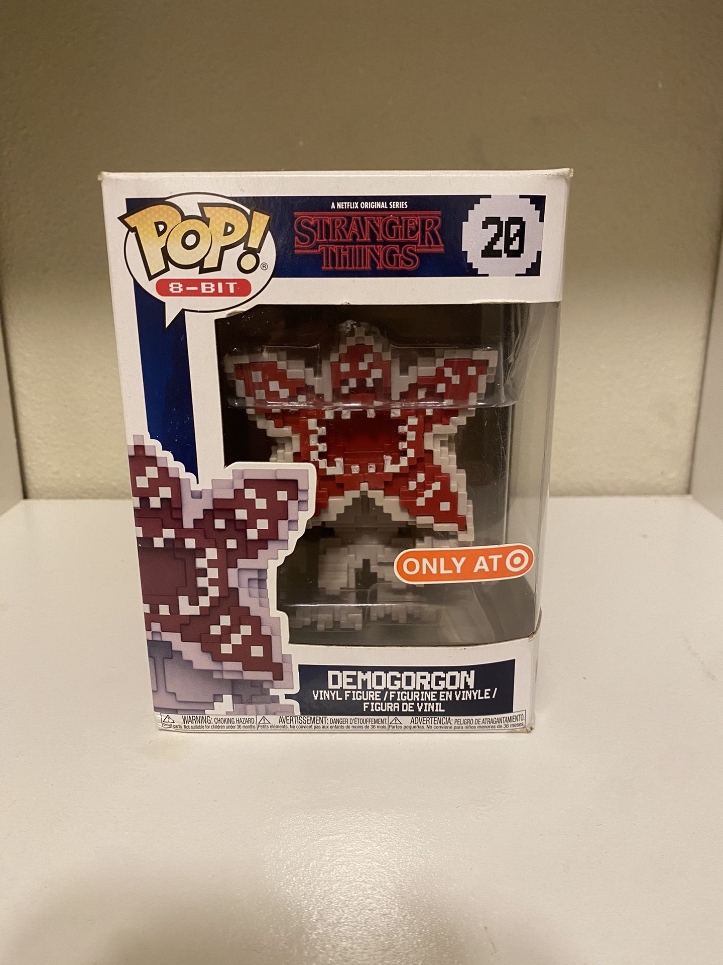 8 Bit Stranger Things Demogorgon