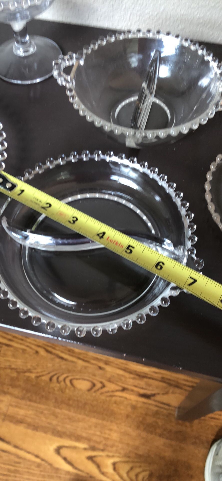 Clear Candlewick Serving Pieces