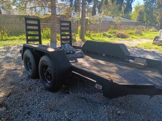Small bobcat trailer