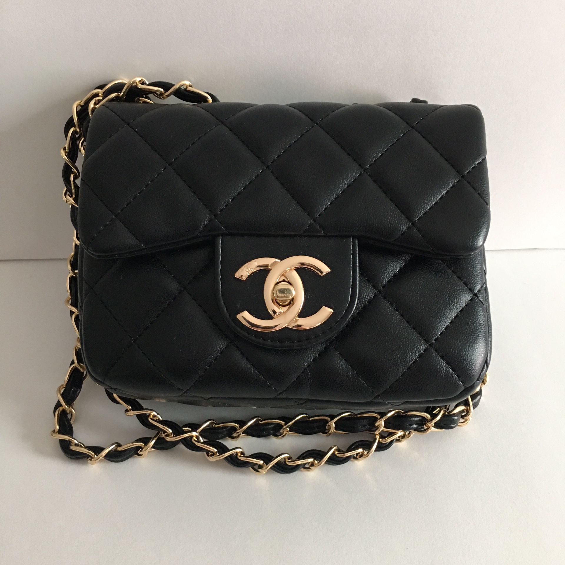 Chanel Black leather bag brand new