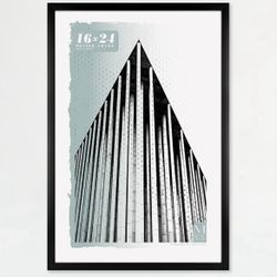16x24 Poster Frame Traditional Black, Vertical & Horizontal Wall Hanging Picture