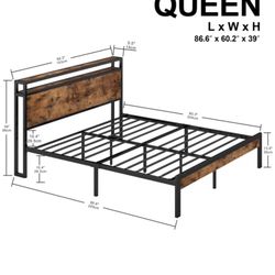 Gedeus Platform Bed 