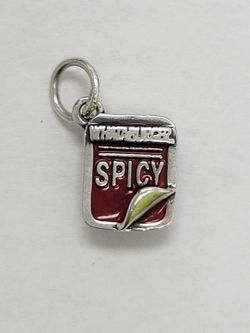RARE!!! James Avery Enamel "Whataburger Spicy" Ketchup Charm