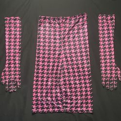 Pink&black (M) Skirt