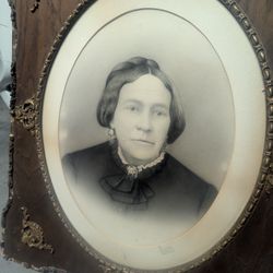 Antique framed photos