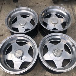 15” Eagle Alloys Wheels 5x5 Chevy Gmc Obs C10 Parts Suburban Tahoe G10 Van 