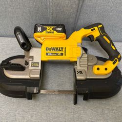 DEWALT DCS374 20V Max Deep Cut Brushless 20V Band Saw 8.0AH Battery