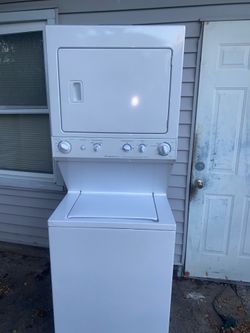 Frigidaire Electric Washer and gas dryer