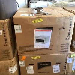 Sharp 1.2 cu. ft. 24 in. Microwave Drawer with Concealed Controls, Built-In Stainless Steel with Sensor Cooking
