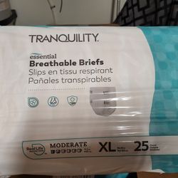 Adult Dipers/tranquility 