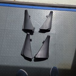 Corvette C8 Extended SPLASH GUARDS 