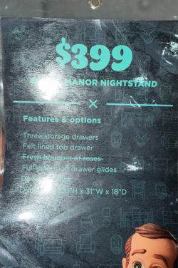 Grand Manor Nightstand
