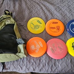 Disc Golf Bag And Discs