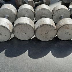 Heavy Dumbbells Soild Iron (Read Description) 