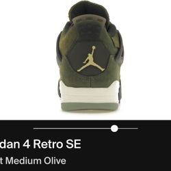 Olive Jordan 4 