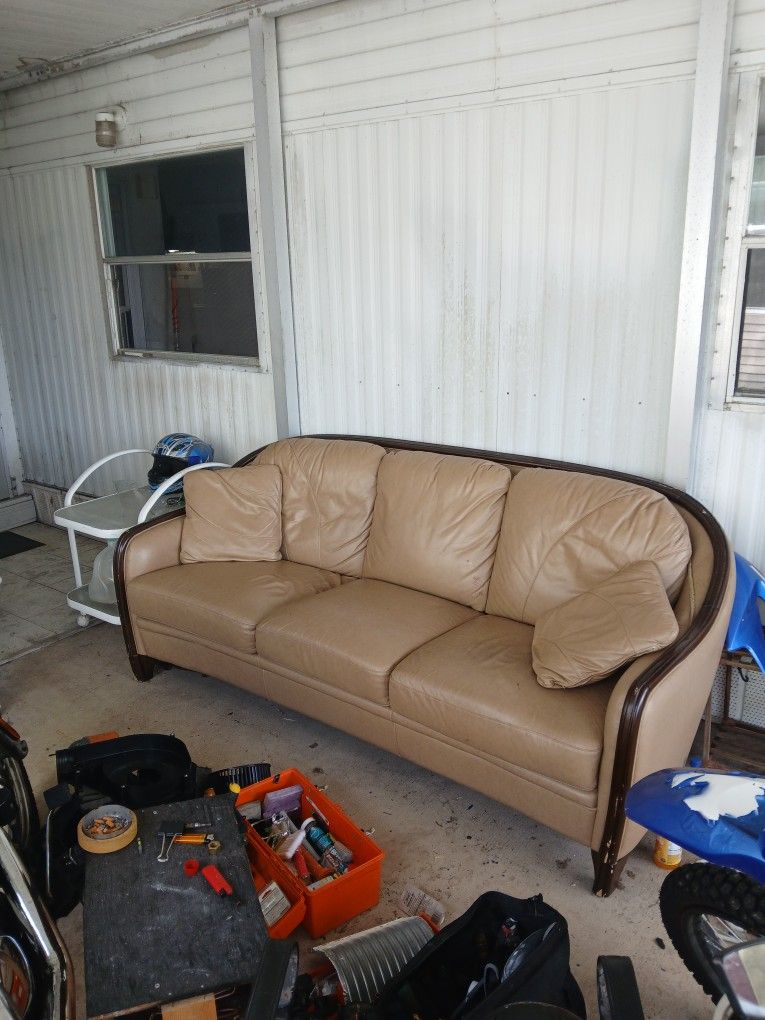 Leather Couch