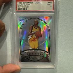 Psa 9 KD Rookie Card Silver 