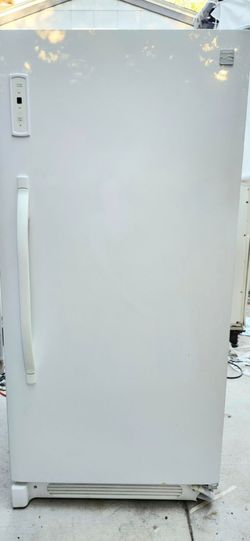 KENMORE UPRIGHT WHITE REFRIGERATOR