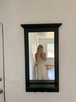 Entryway Mirror With Hooks