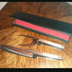 Vintage Vernco Carving Set